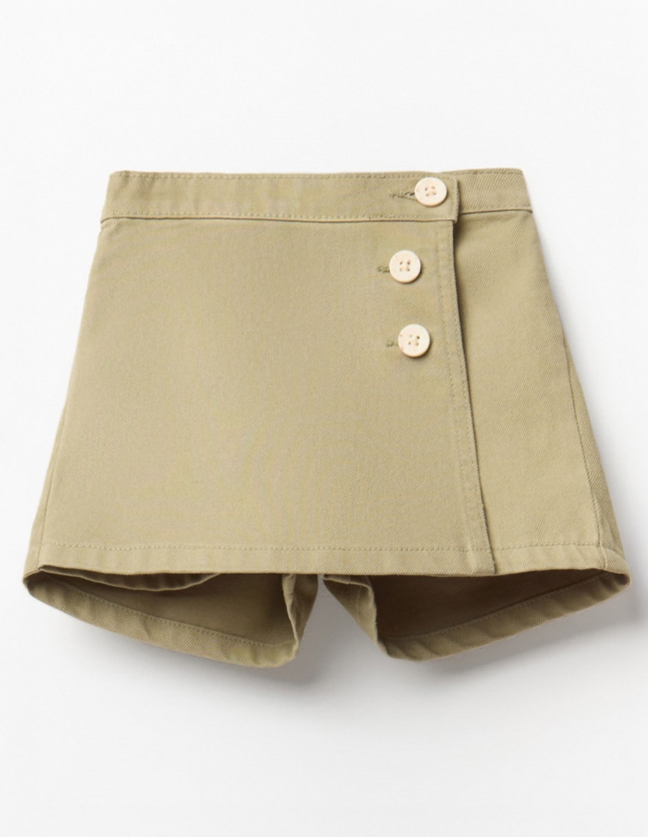 Falda short de niña Falda short de niña