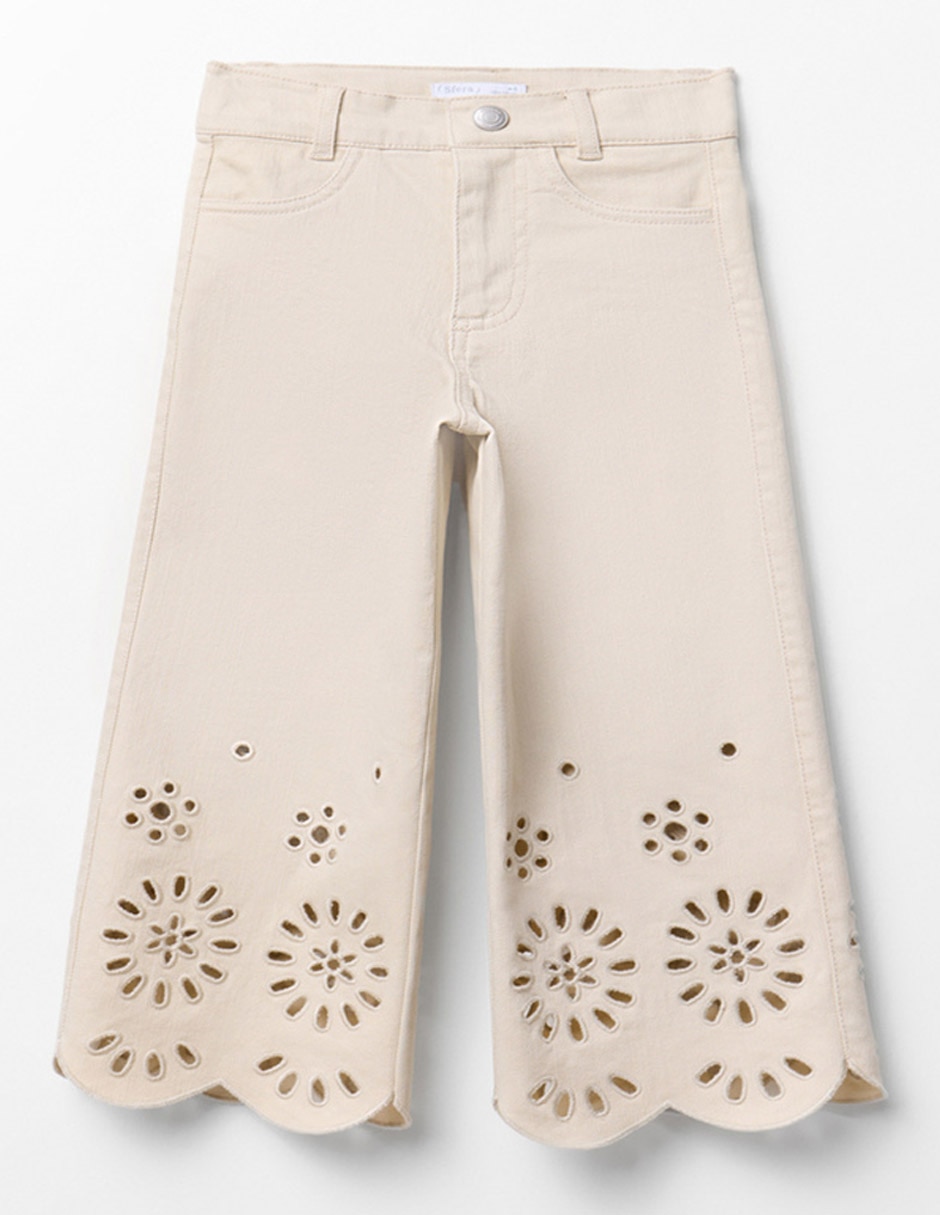 PANTALON BAJO BORDADO 4