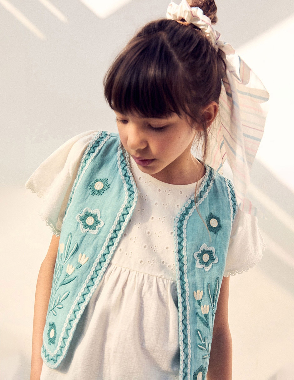 Chaleco para niña