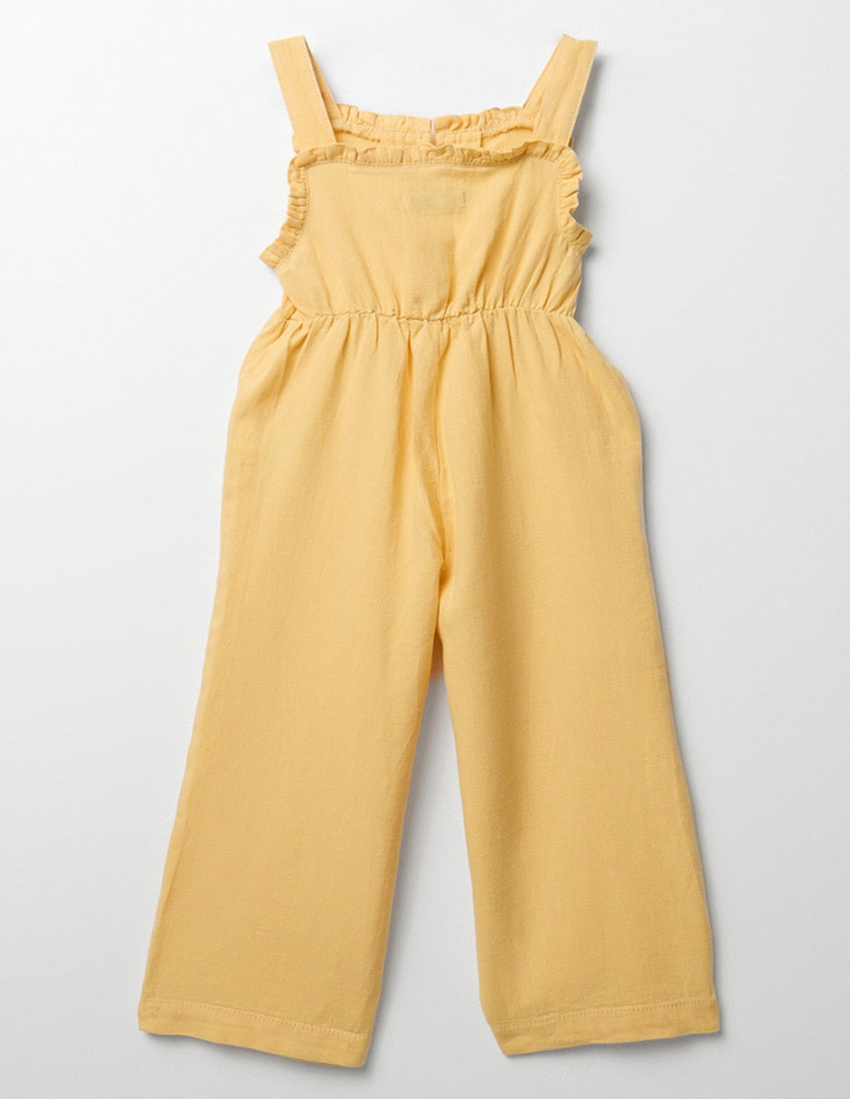 Jumpsuit de algodón para niña