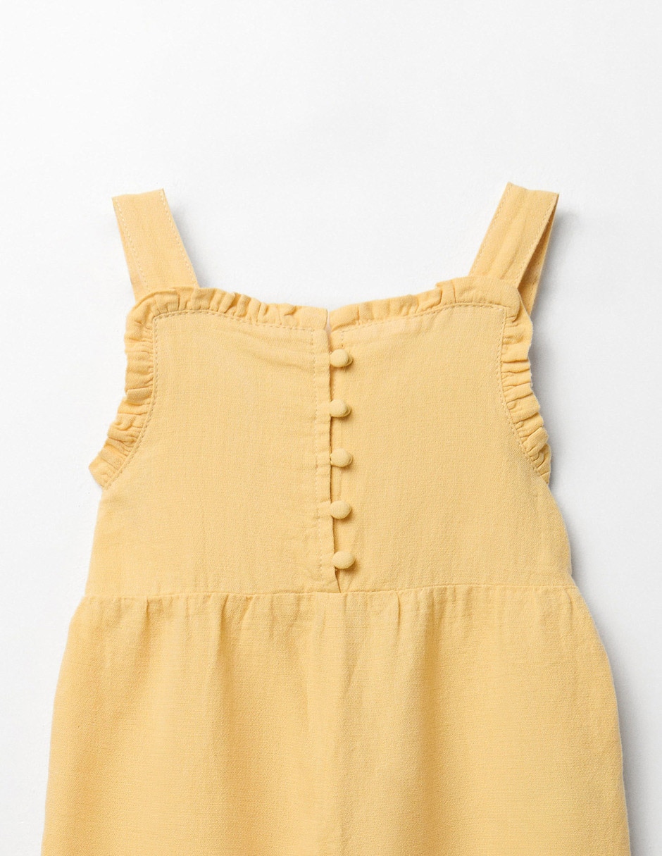 Jumpsuit de algodón para niña