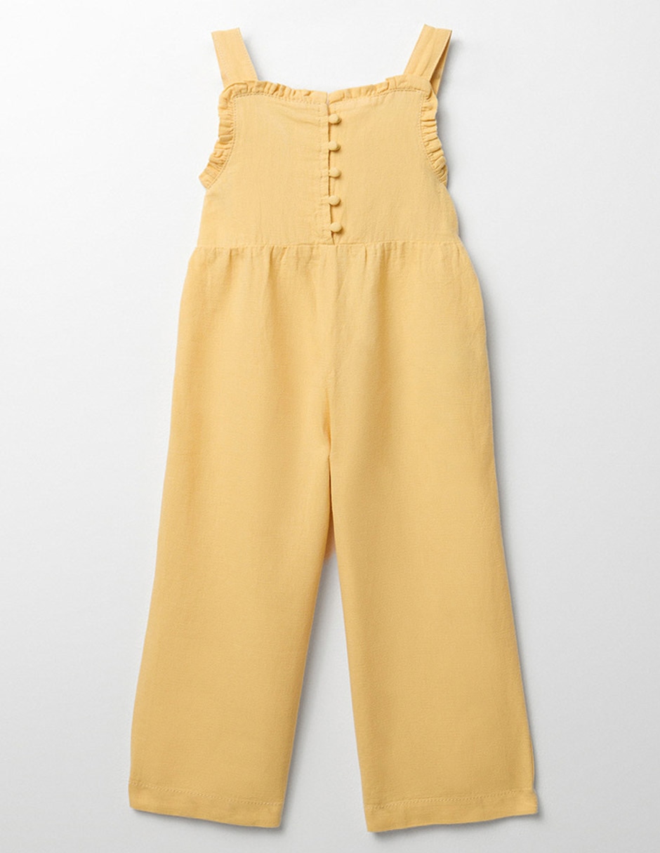 Jumpsuit de algodón para niña