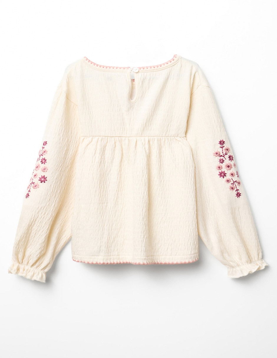 Playera manga larga para niña 4